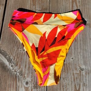Aerie High Cut Cheeky Swim Bottoms